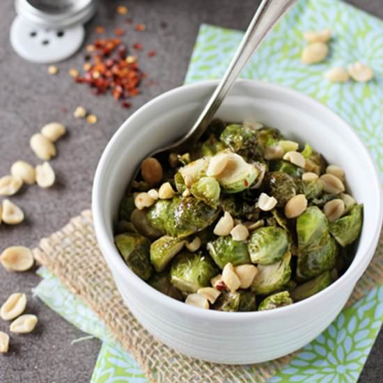 Honey Roasted Brussels Sprouts