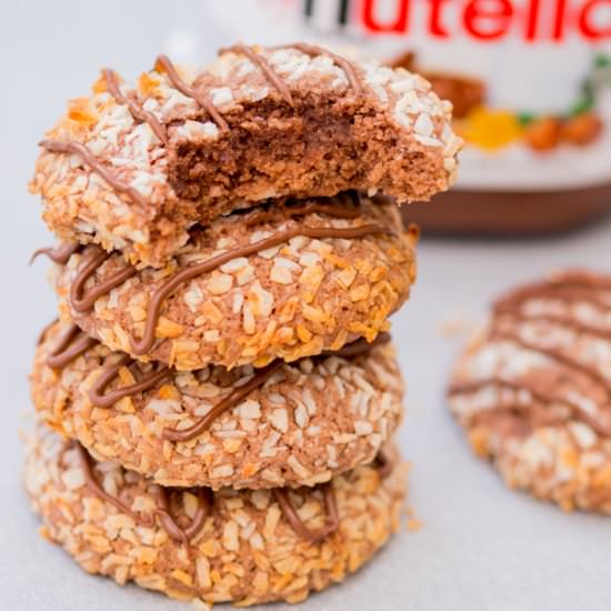 GF Chocolate Coconut Cookies