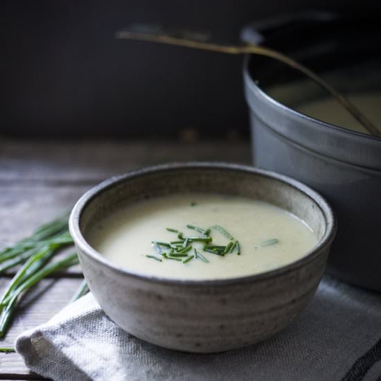 Healthy Luscious Potato Leek Soup