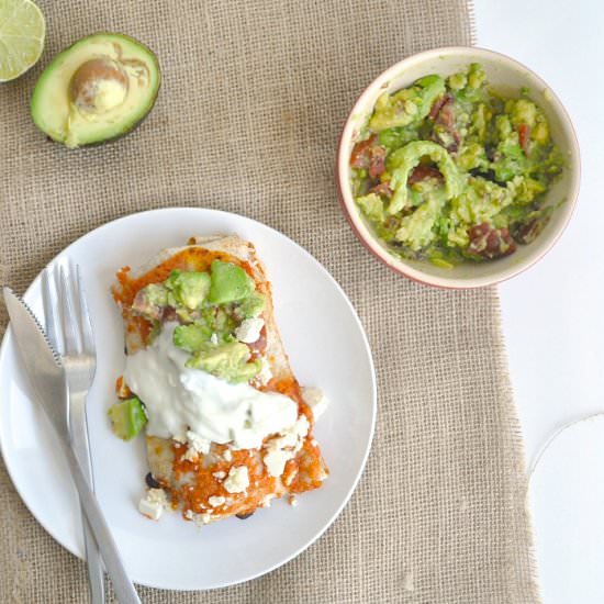 Vegetarian Enchiladas
