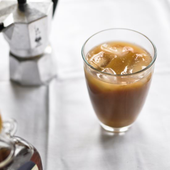 Maple Coconut Milk Iced Coffee