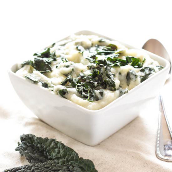 Cauliflower Kale Puree