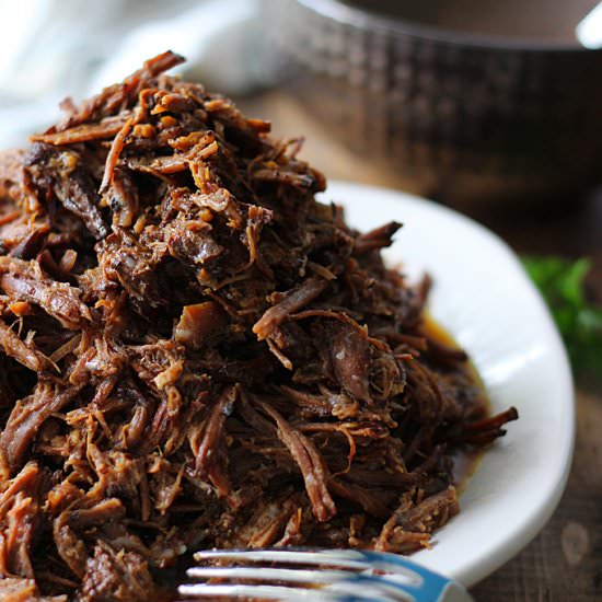 Slow Cooker Balsamic Roast