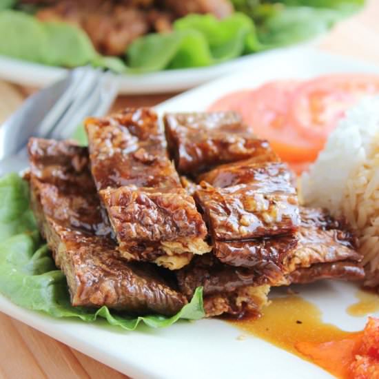 Vegetarian Roasted Duck Rice