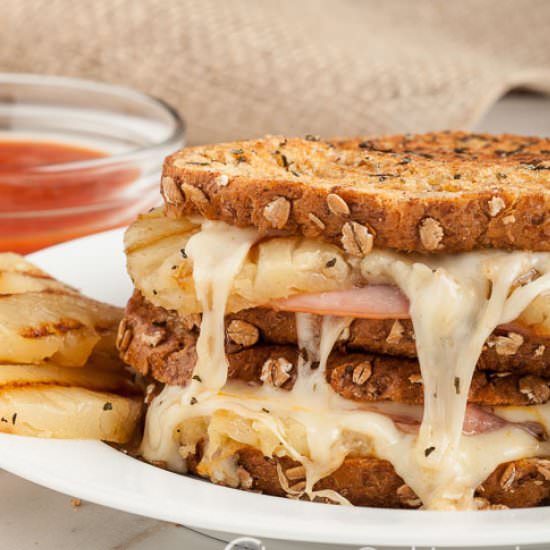Hawaiian Grilled Cheese