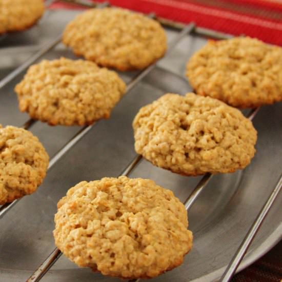 Healthier Oatmeal Cookies