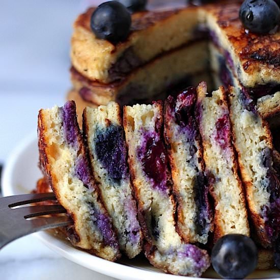 Blueberry Pancakes of Your Dreams