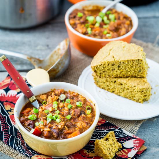Chipotle Chili con Tempeh