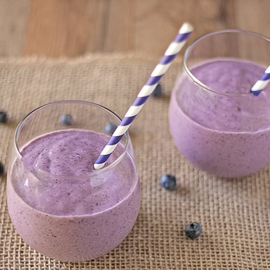 Blueberry Protein Smoothie
