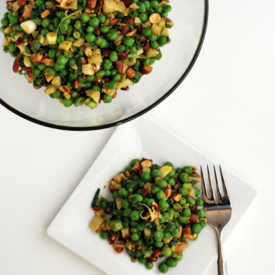 Curry Pea Salad