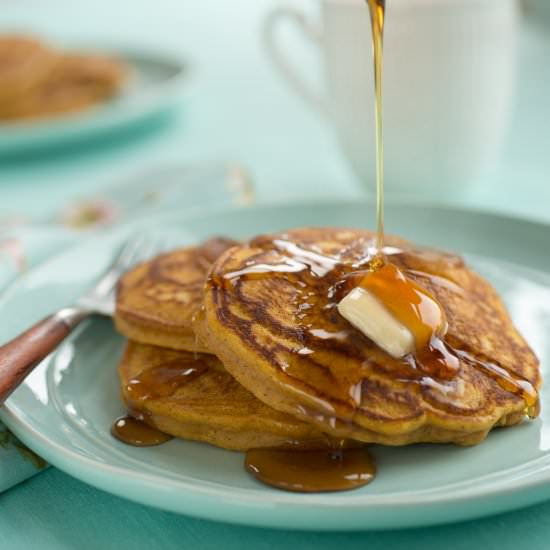 Perfect Pumpkin Pancakes