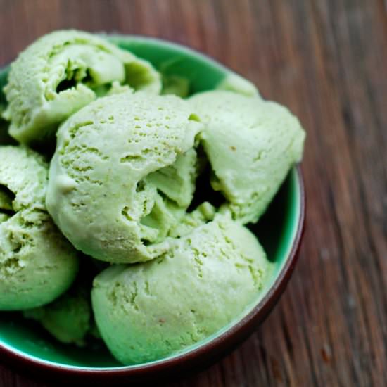 Avocado Coconut Ice-Cream