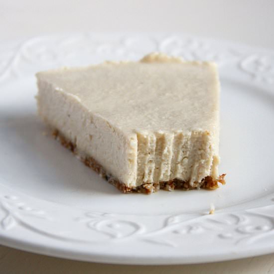 Coconut Cashew Cheesecake
