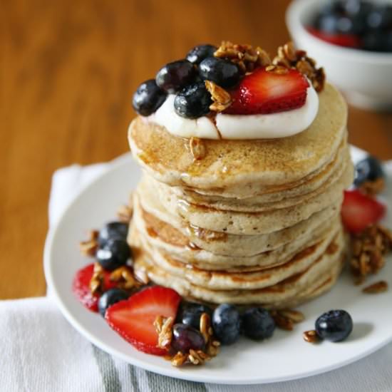 Fruit and Nut Pancakes