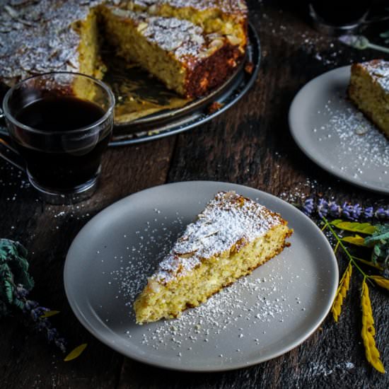 Ricotta and Polenta Almond Cake