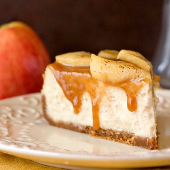 Caramel Apple Cheesecake