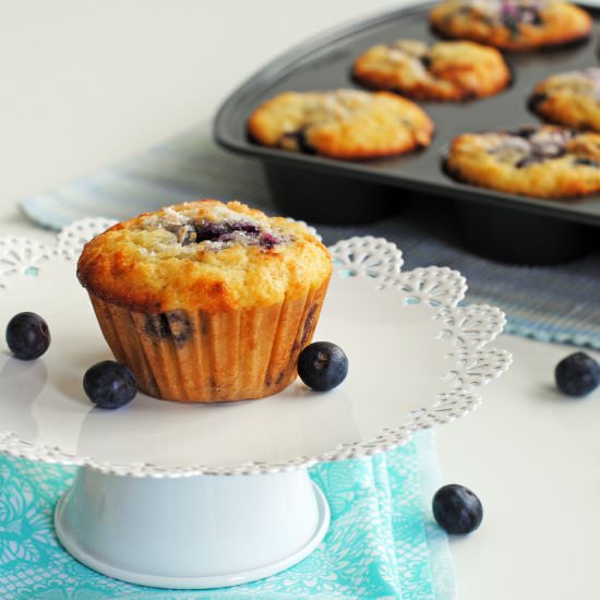 Blueberry Swirl Muffins