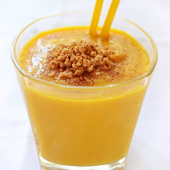 Pumpkin Almond Milk Smoothie