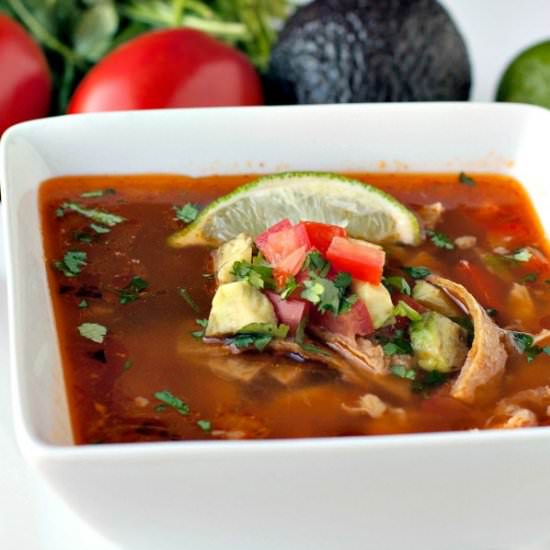 Easy Chipotle Chicken Soup