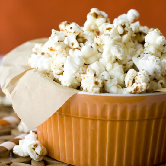 Pumpkin Pie Spiced Kettle Corn