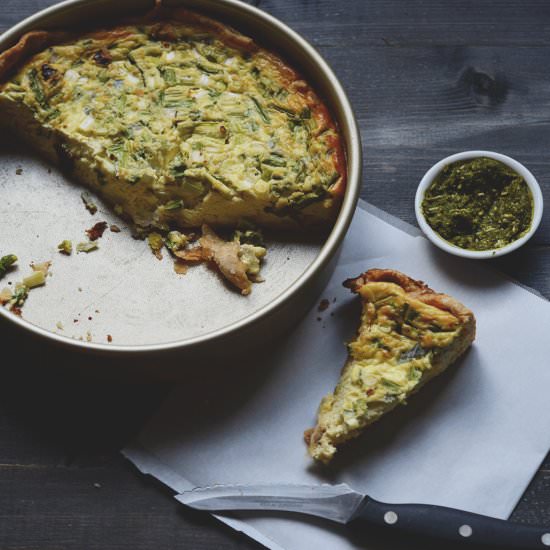 Quiche with Sundried Tomatoes