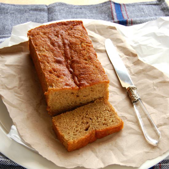 Banana, Ginger and Honey Cake