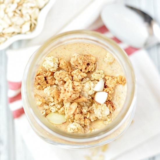 Pumpkin Spice Overnight Oats