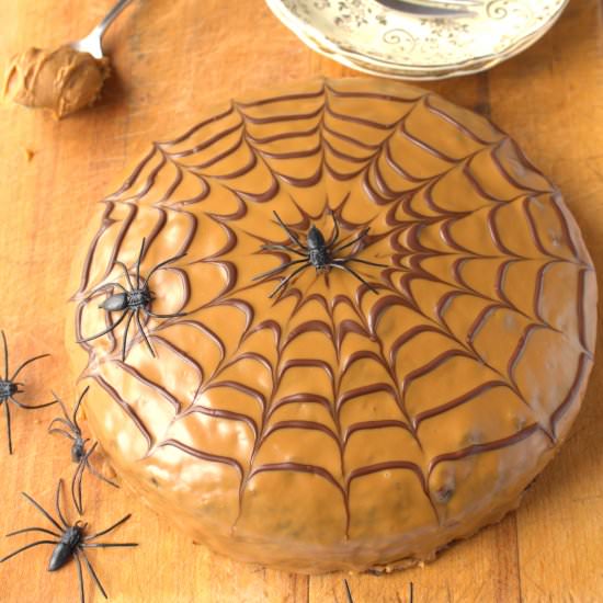Treacle Cobweb Cake
