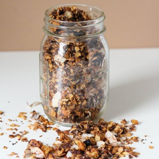 Chocolate Coconut Granola