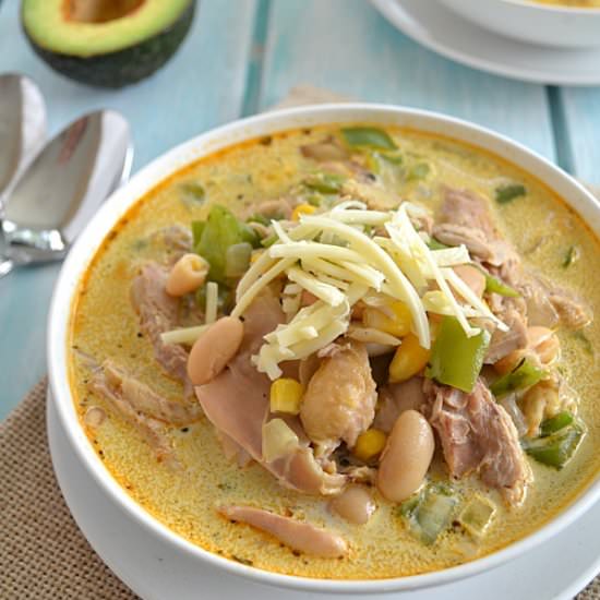 Creamy White Chicken Chili