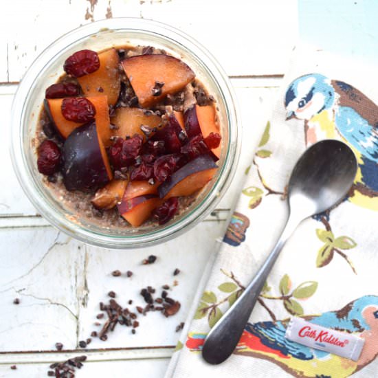 Overnight Chocolate Porridge