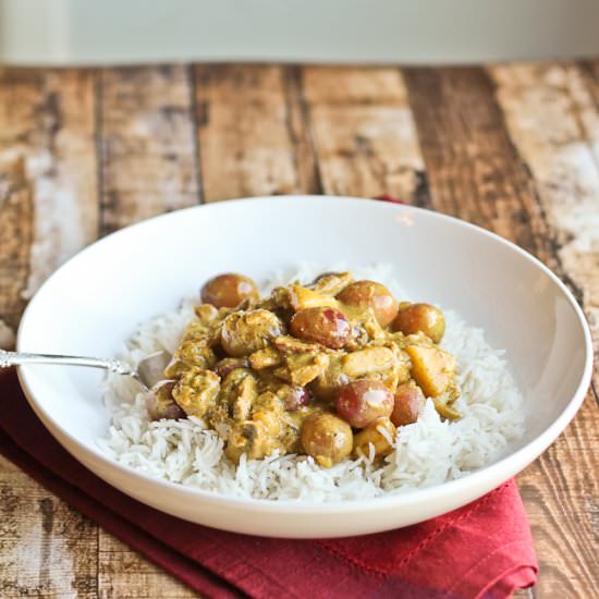 Irish Pork and Fruit Curry