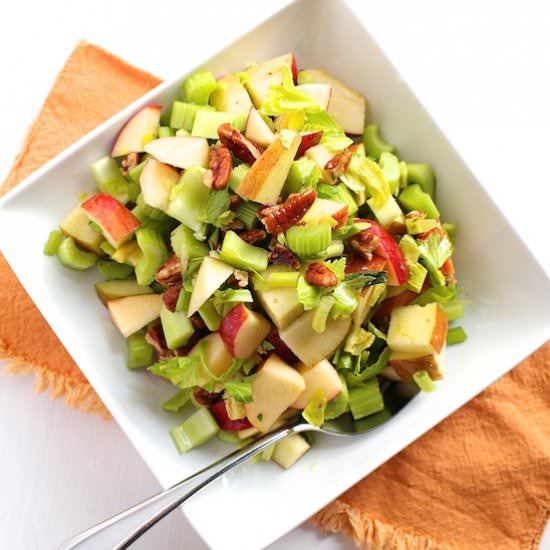 Apple Pecan Salad with Apple Cider