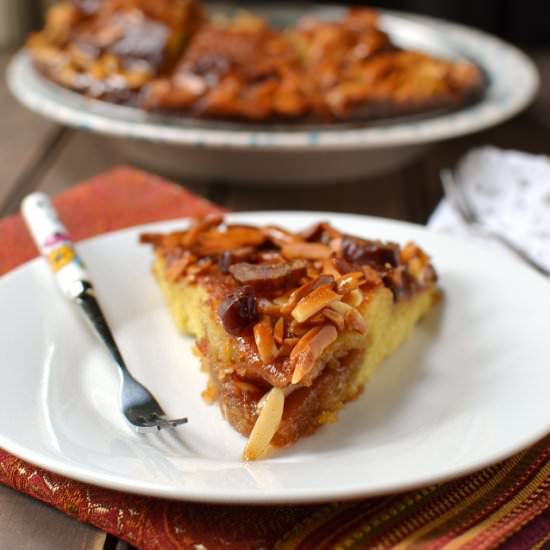 Middle Eastern Date Honey Cake