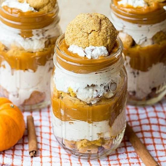 Pumpkin Snickerdoodle Parfaits