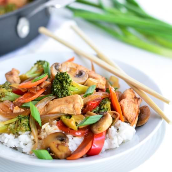 Chicken Broccoli Stir Fry