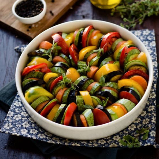 Oven Baked Ratatouille