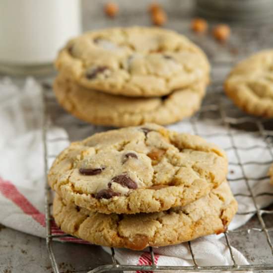 Salted Caramel Cookies