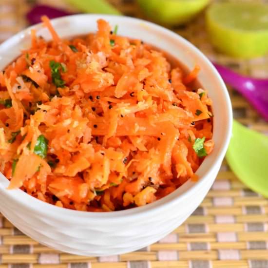 Shredded Carrot Salad