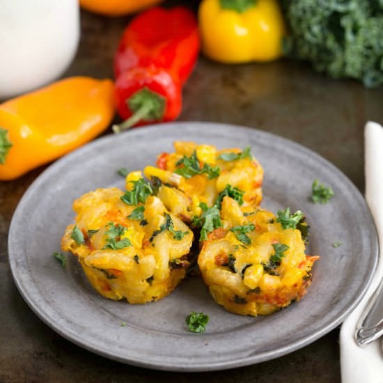 Macaroni and cheese cups