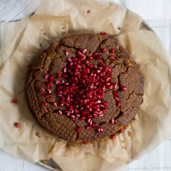 Gluten Free Pomegranate Cake