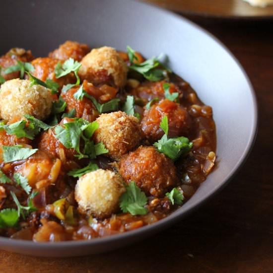 Fish Balls in Soy Sauce