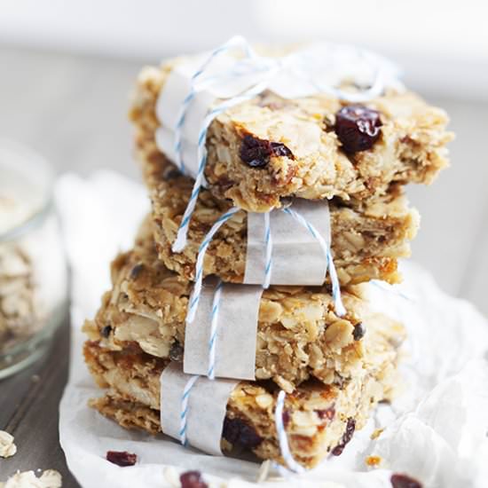 Cranberry Granola Bars