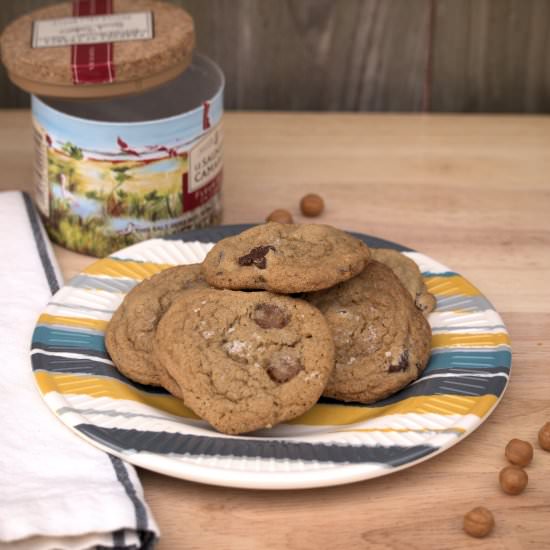 Salted Caramel Chip Cookies