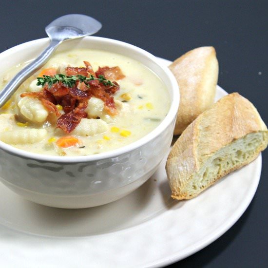 Gnocchi Corn Chowder