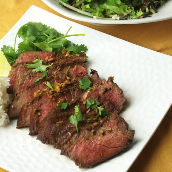 Thai Flavored London Broil