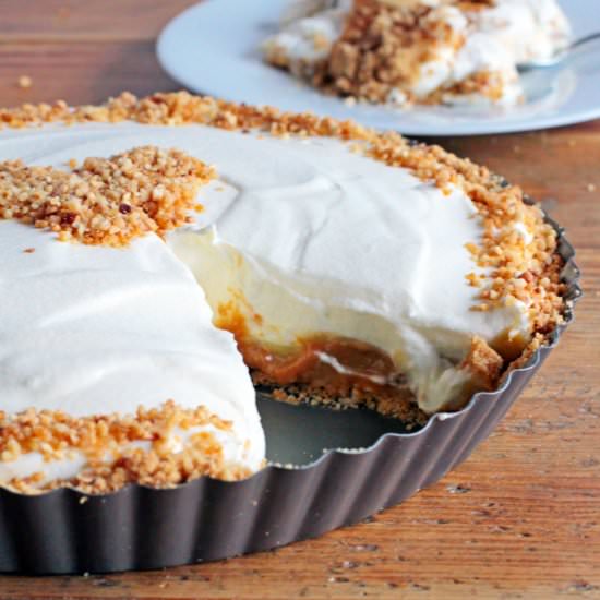 Banana Caramel Cream Pie