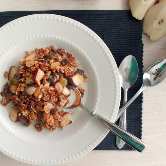 Pear and Pumpkin Seed Granola