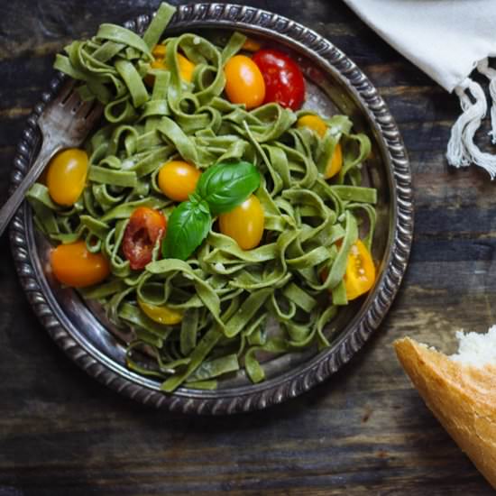 Lemon Basil Pasta