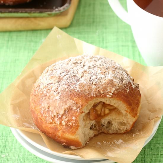 Apple Pie Filled Doughnuts